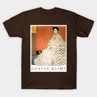 Gustav Klimt Fritza Riedler 1906  Belvedere Museum Painting Print T-Shirt